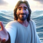 jesus anda sobre as águas, jesus, pedro anda sobre as águas, desenhos bíblicos para crianças, desenhos bíblicos, desenho bíblico para crianças