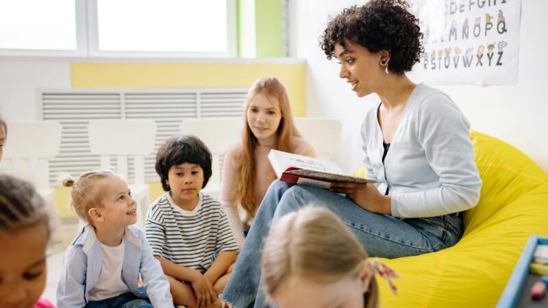 Planejamento de aula para o departamento infantil