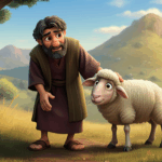 o bom pastor, desenho de pastor, parábola do bom pastor, o bom pastor infantil