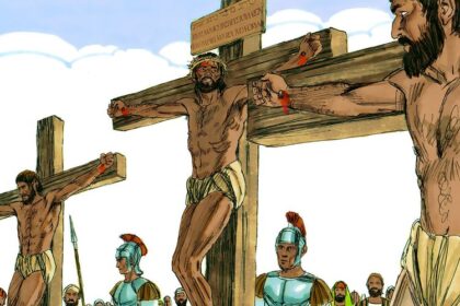 a crucificação de Jesus