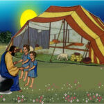 atividades biblicas para o ministerio infantil isaque e rebeca desenho