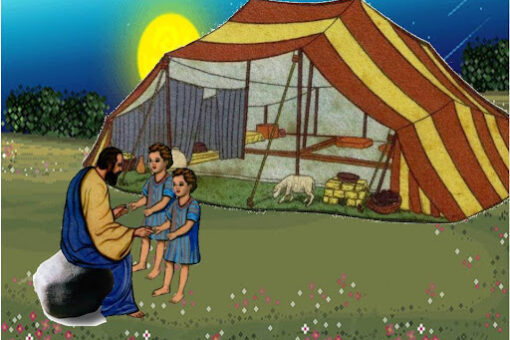 atividades biblicas para o ministerio infantil isaque e rebeca desenho