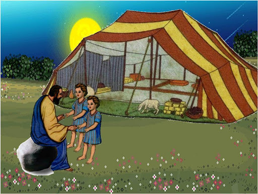 atividades biblicas para o ministerio infantil isaque e rebeca desenho